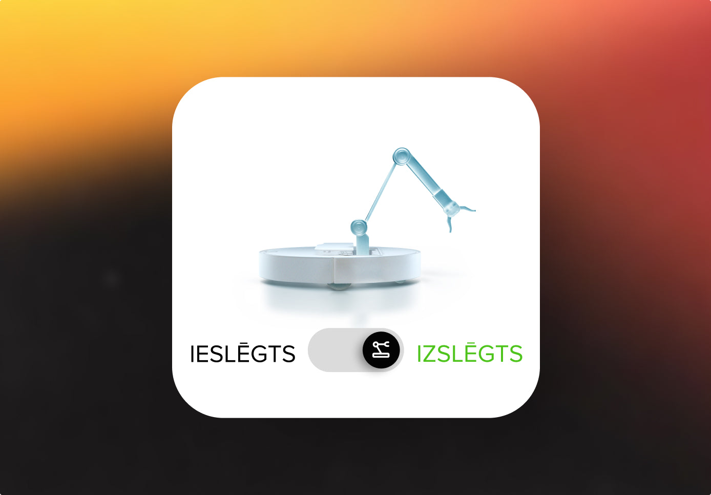 Turning on Saros Z70 OmniGrip