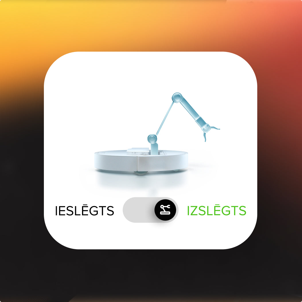 Turning on Saros Z70 OmniGrip